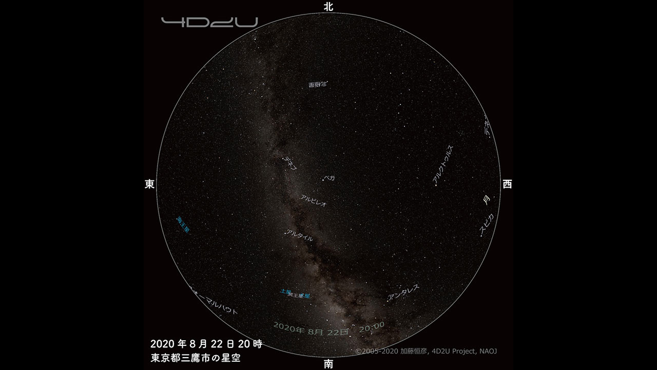 国立天文台 オンライン定例観望会 | 国立天文台4次元デジタル宇宙
